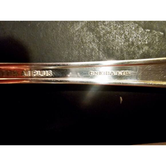 ROSALIE 1938 WM.A. ROGERS A1 PLUS ONEIDA SILVER PLATE Tablespoons Set Of Six - Picture 9 of 10